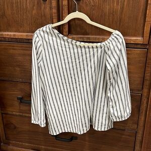 Banana Republic drop-shoulder blouse
